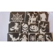 Glitter Ephemeral Tattoo Kit - Halloween Fun Set 