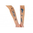 Biologisch abbaubares Glitter-Tattoo-Set für Mädchen- 