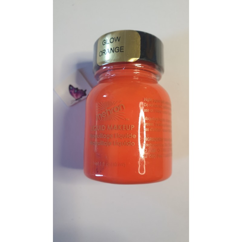 Maquillage liquide orange UV de 30ml