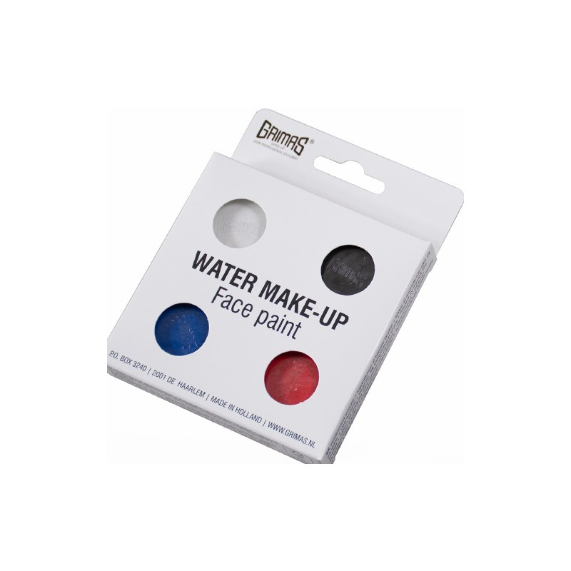 Maquillage à l\'eau, conçu pour le maquillage du visage et corporel - Palette A4 BASIC